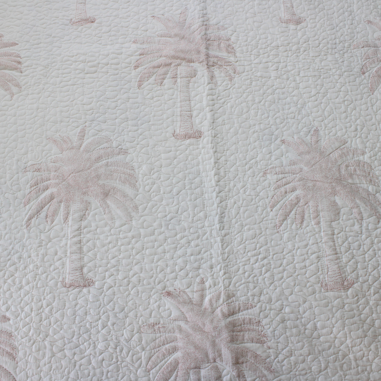Chinar Bagh Handblock Quilted Bed Cover