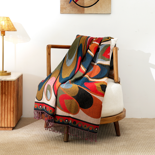 The Art Pop Luxury Throw