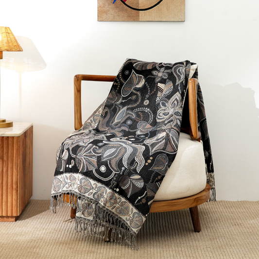 Monochrome Muse Throw