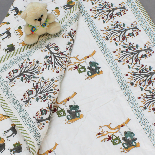 Anand Bagh- Baby Cotton Quilt