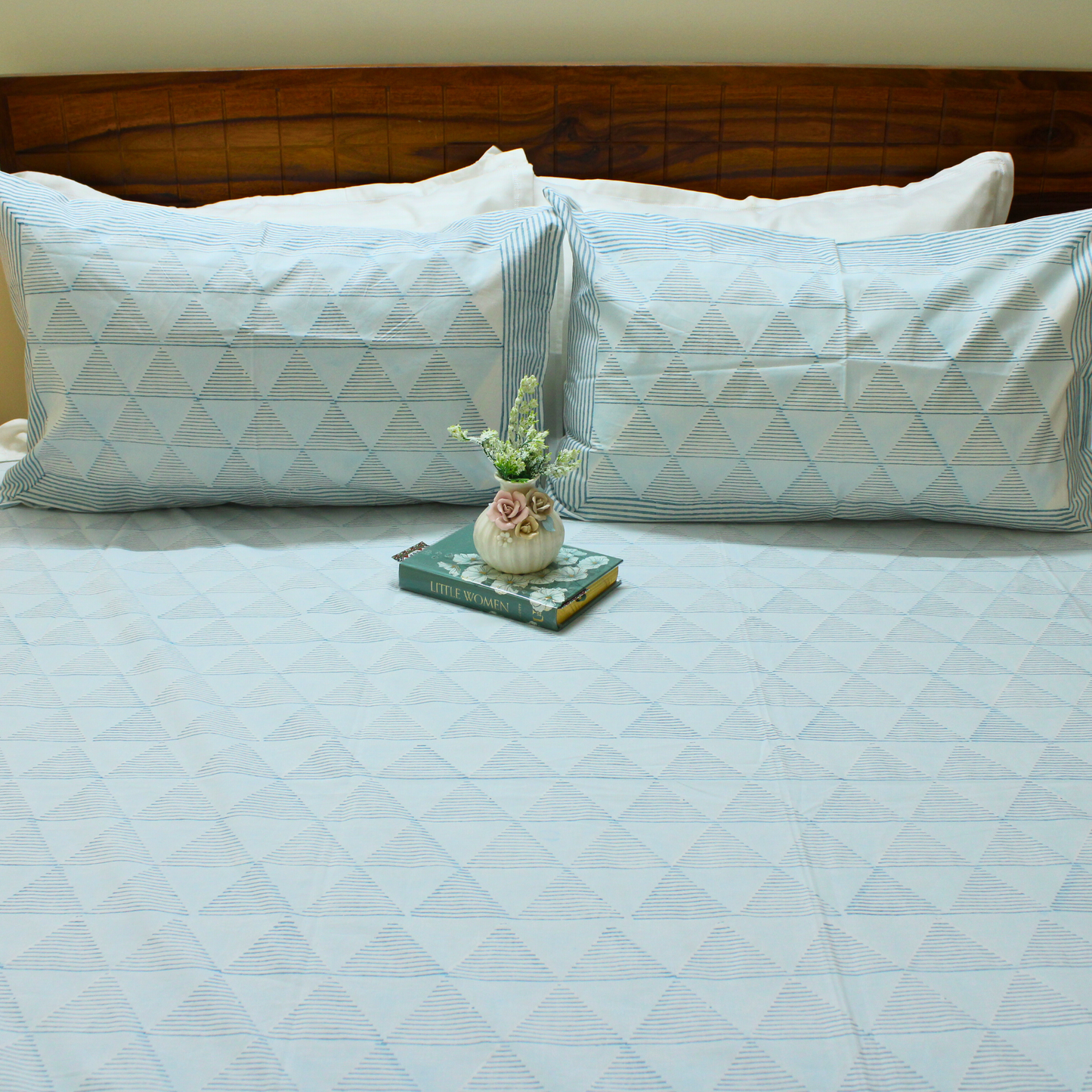 Ethnic Soul Handblock Bedsheet