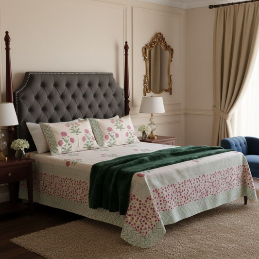 Colours Of The Garden: Bedsheet