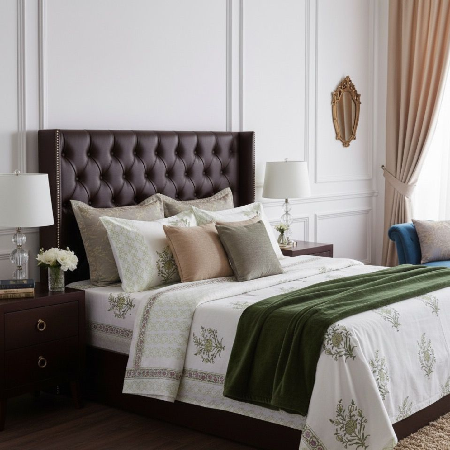 Colours Of The Garden: Bedsheet
