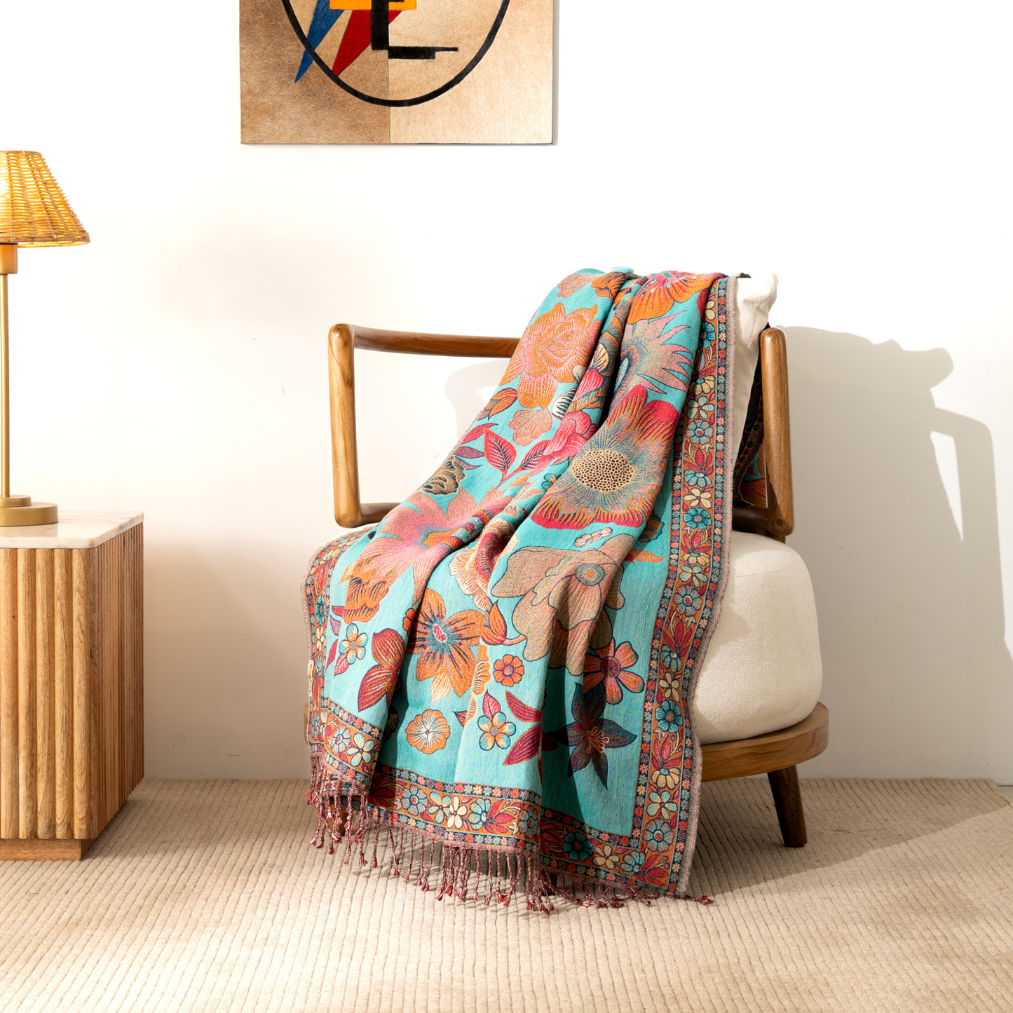 Marigold Garden Throw