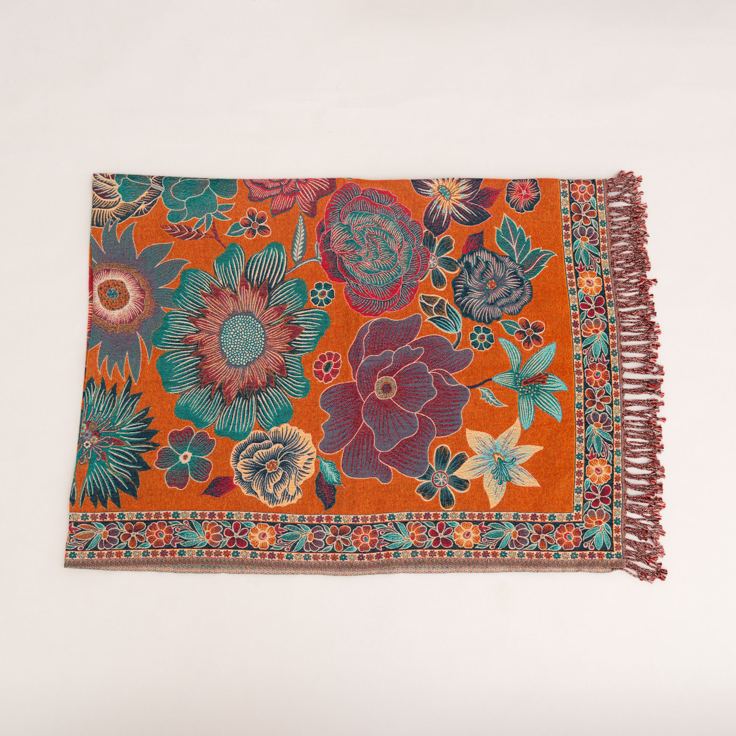 Marigold Garden Throw