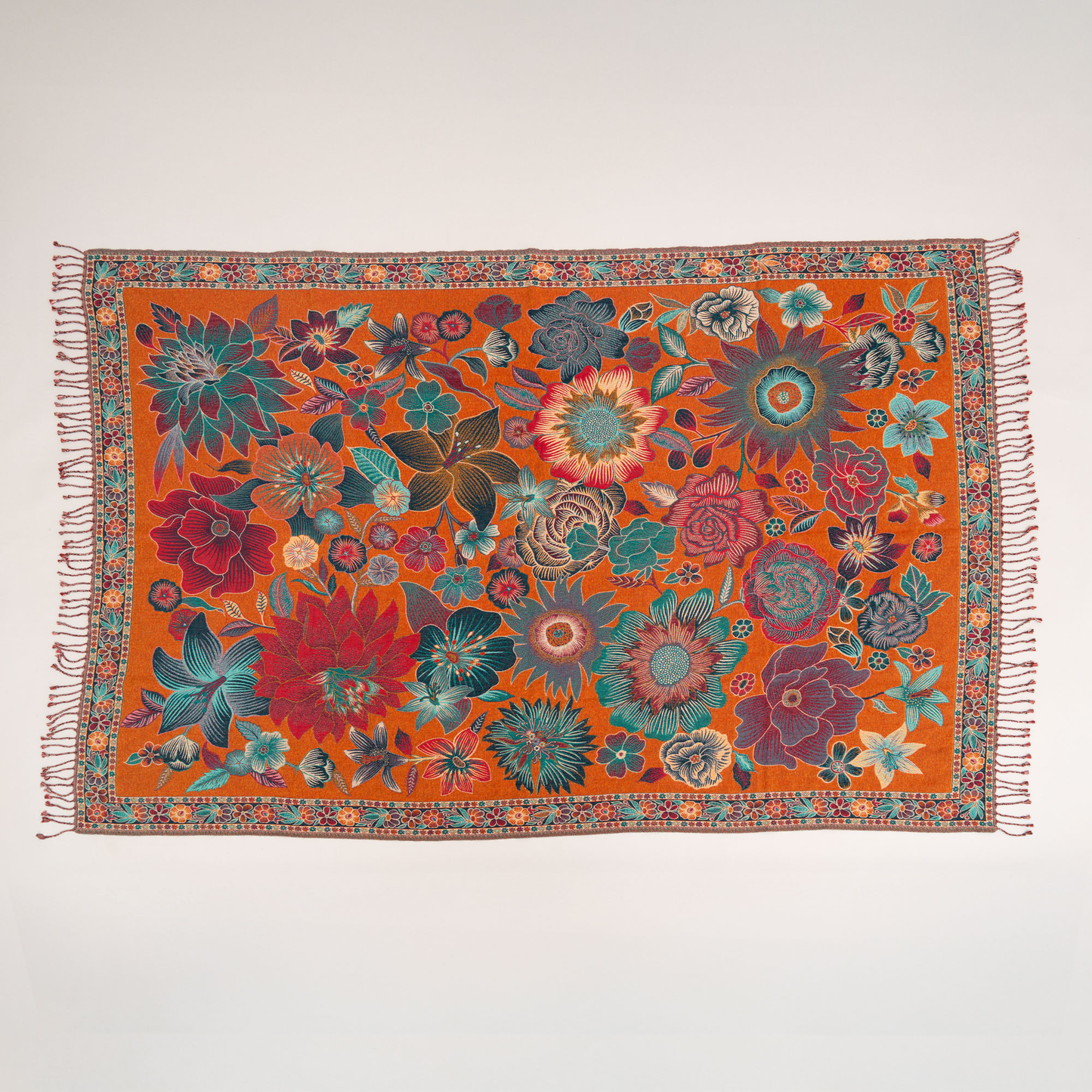 Marigold Garden Throw