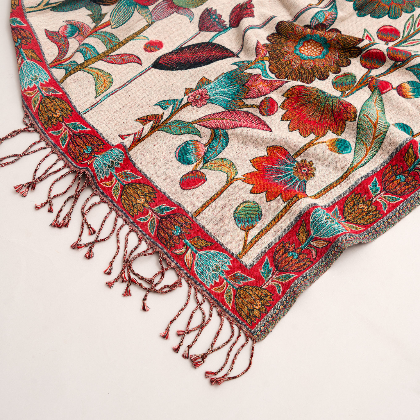 Whispering Blooms Throw