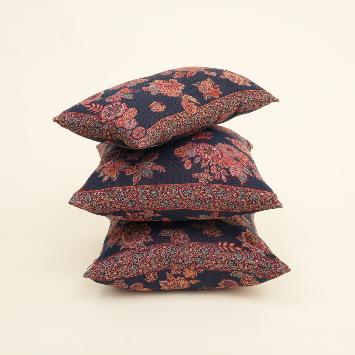 The Earth Collection- Midnight Bloom Cushion Cover Set
