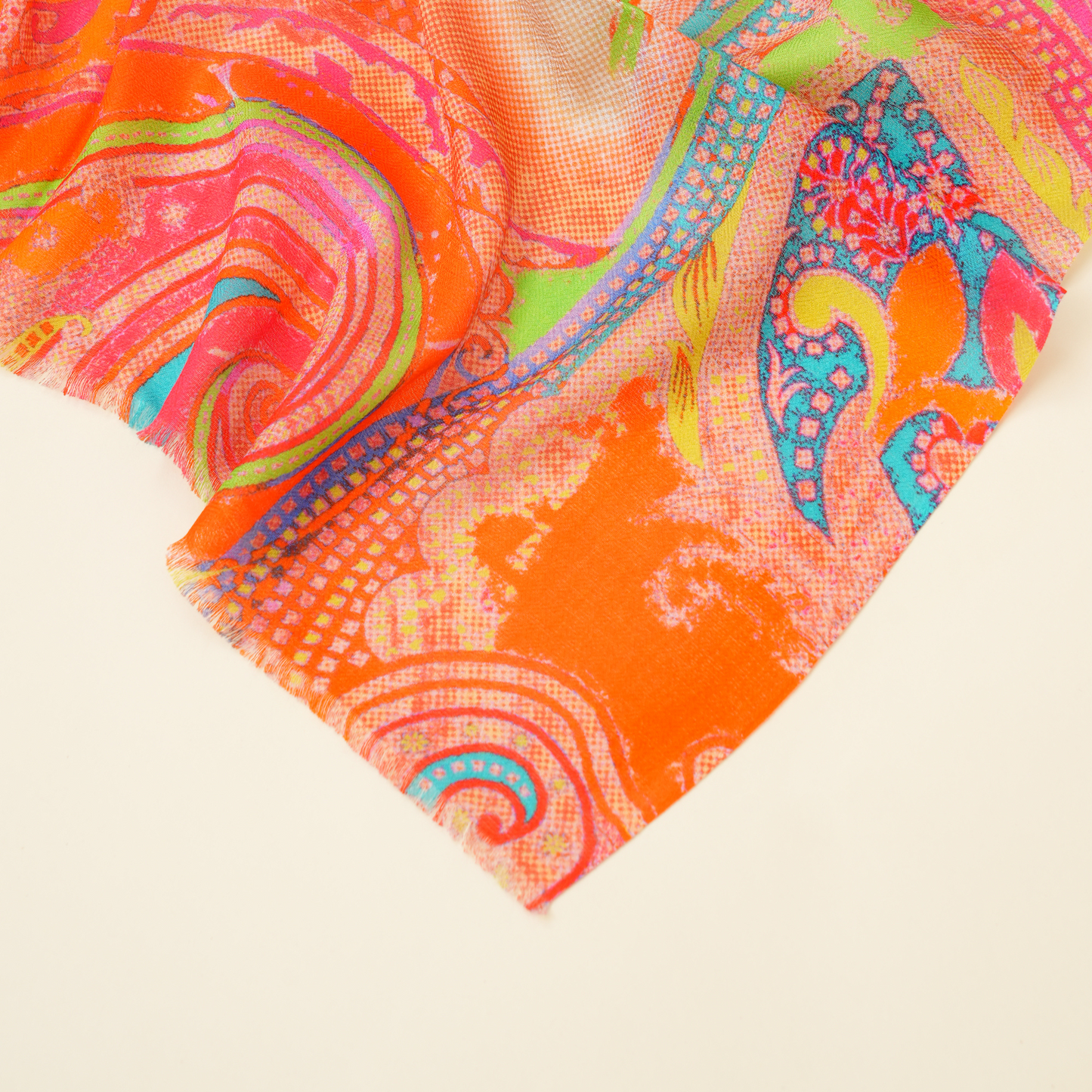 Paisley Mirage-Bamboo Modal Stole