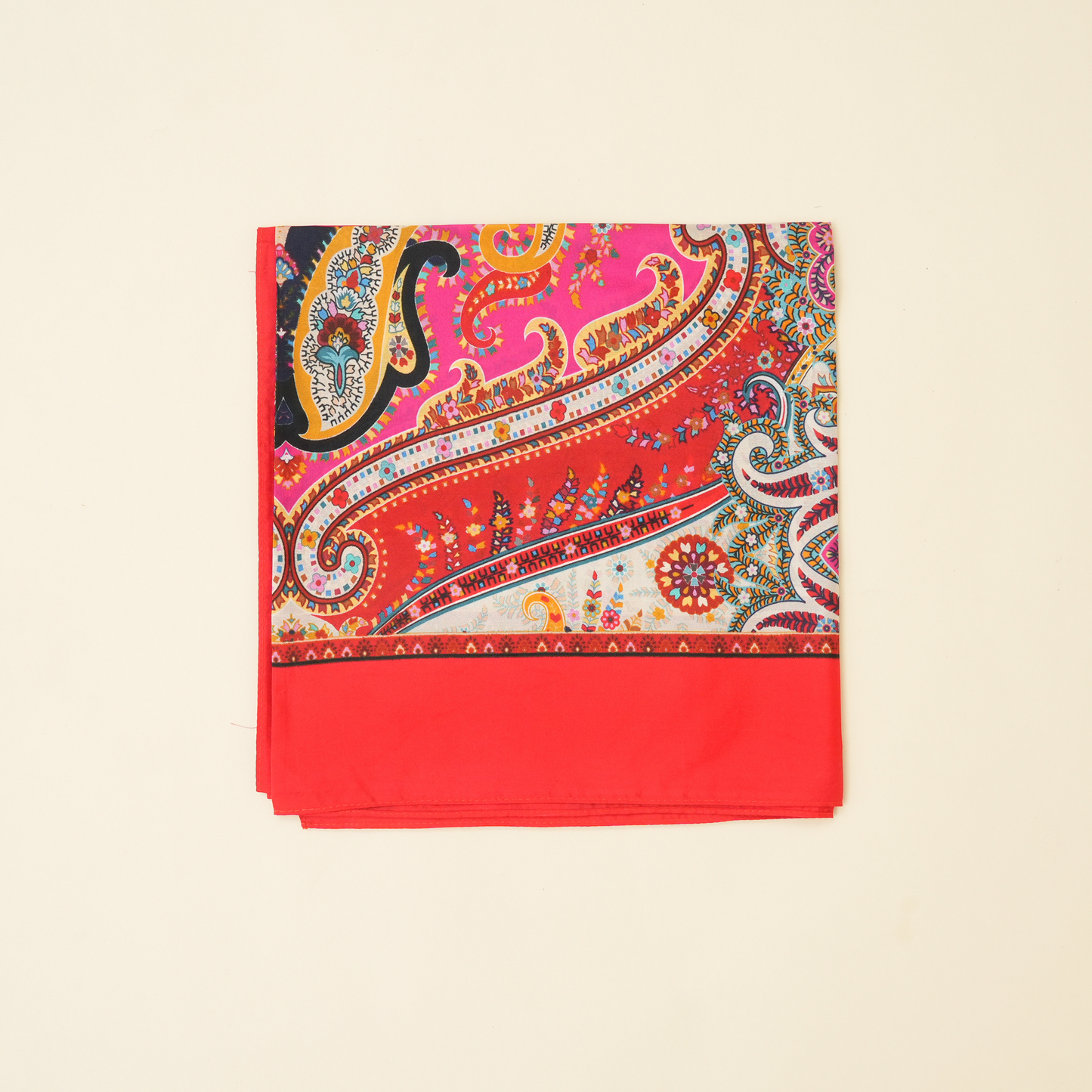 Royal Reverie- Silk Scarf