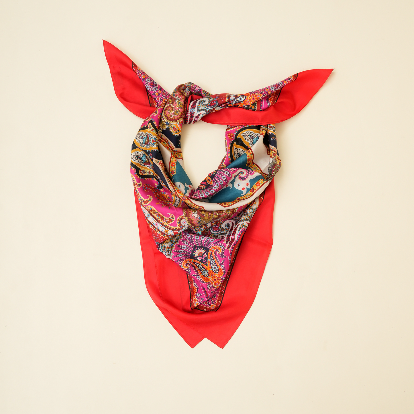 Royal Reverie- Silk Scarf