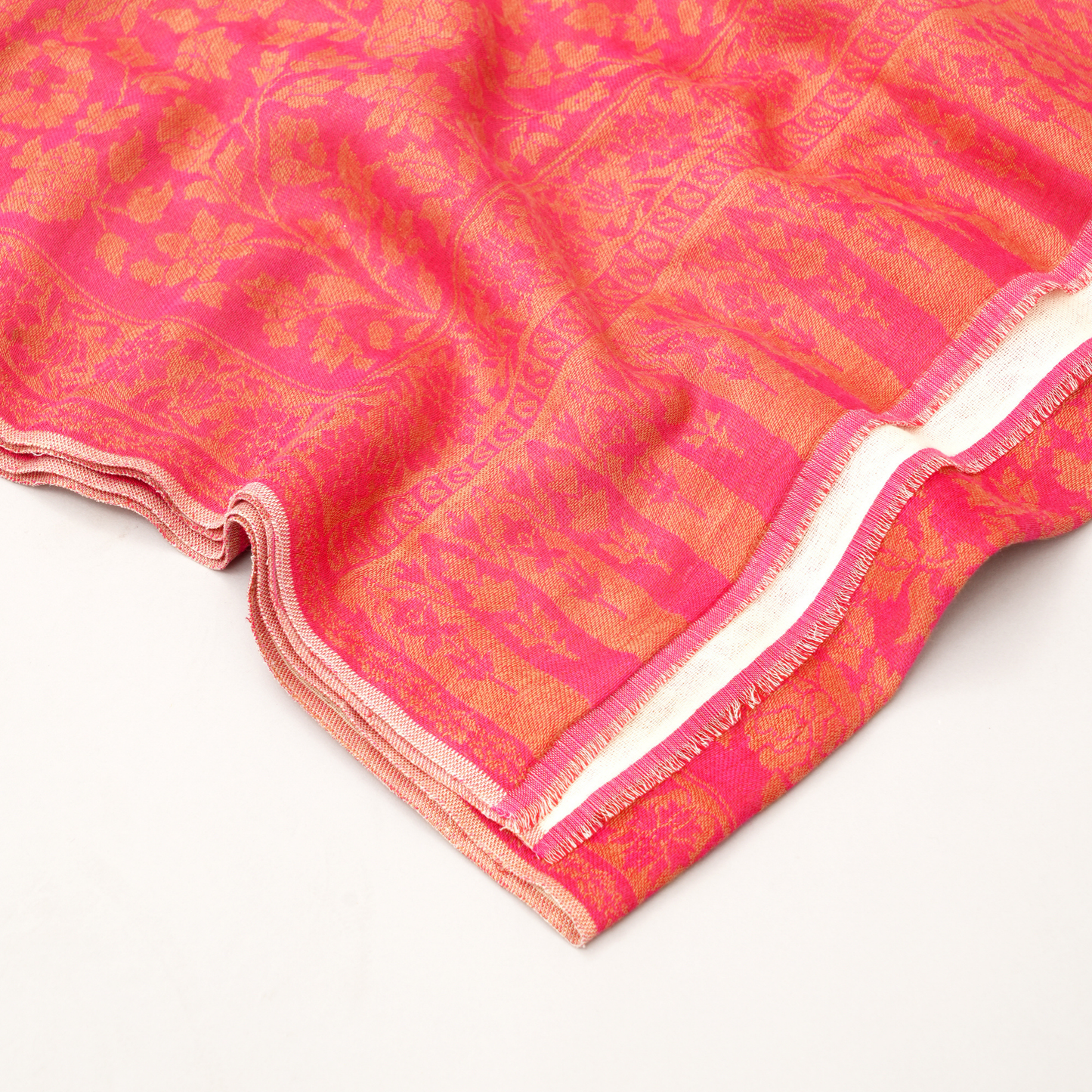 Zari Dorukha Wool Shawl