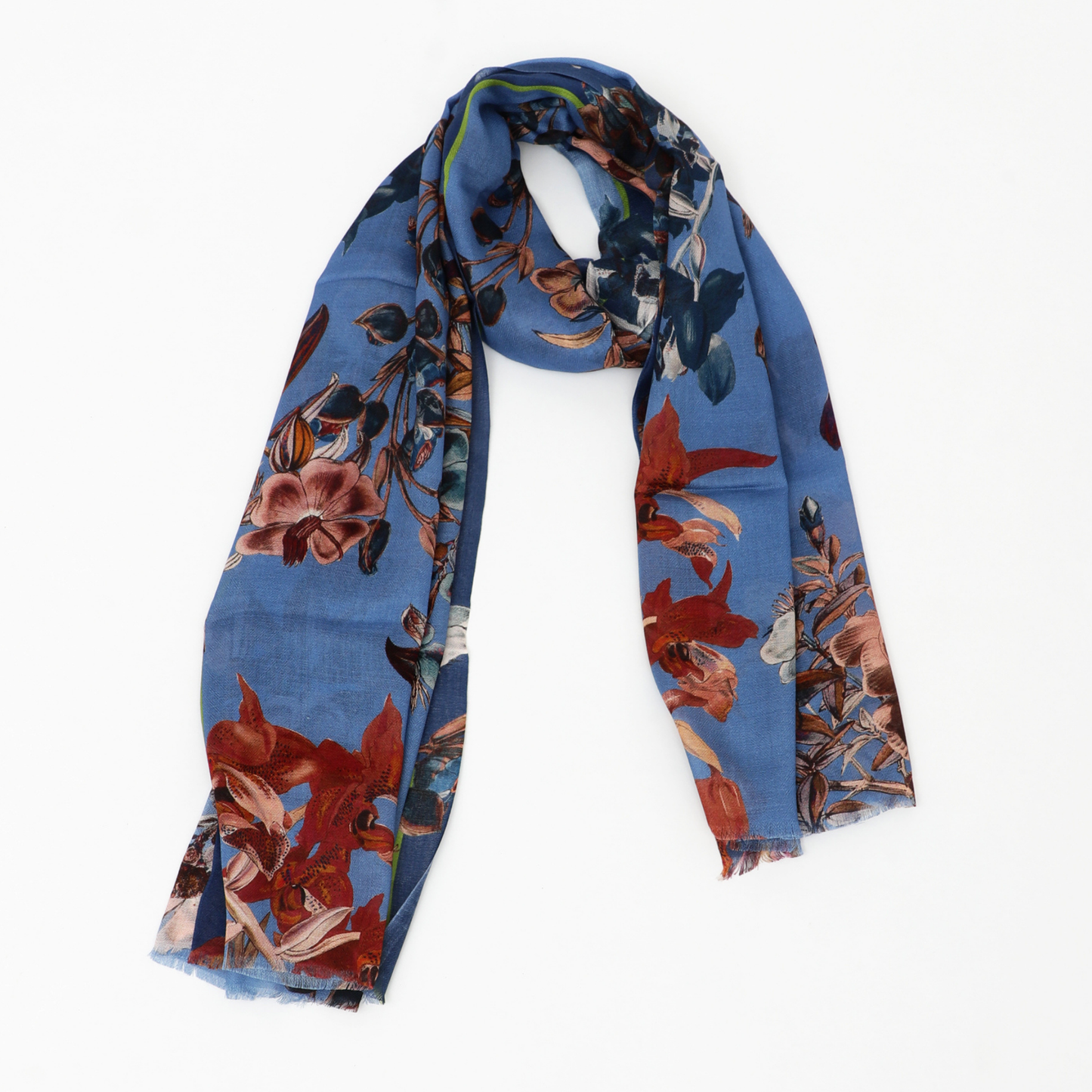 Jardin Bleu Bamboo Modal Stole