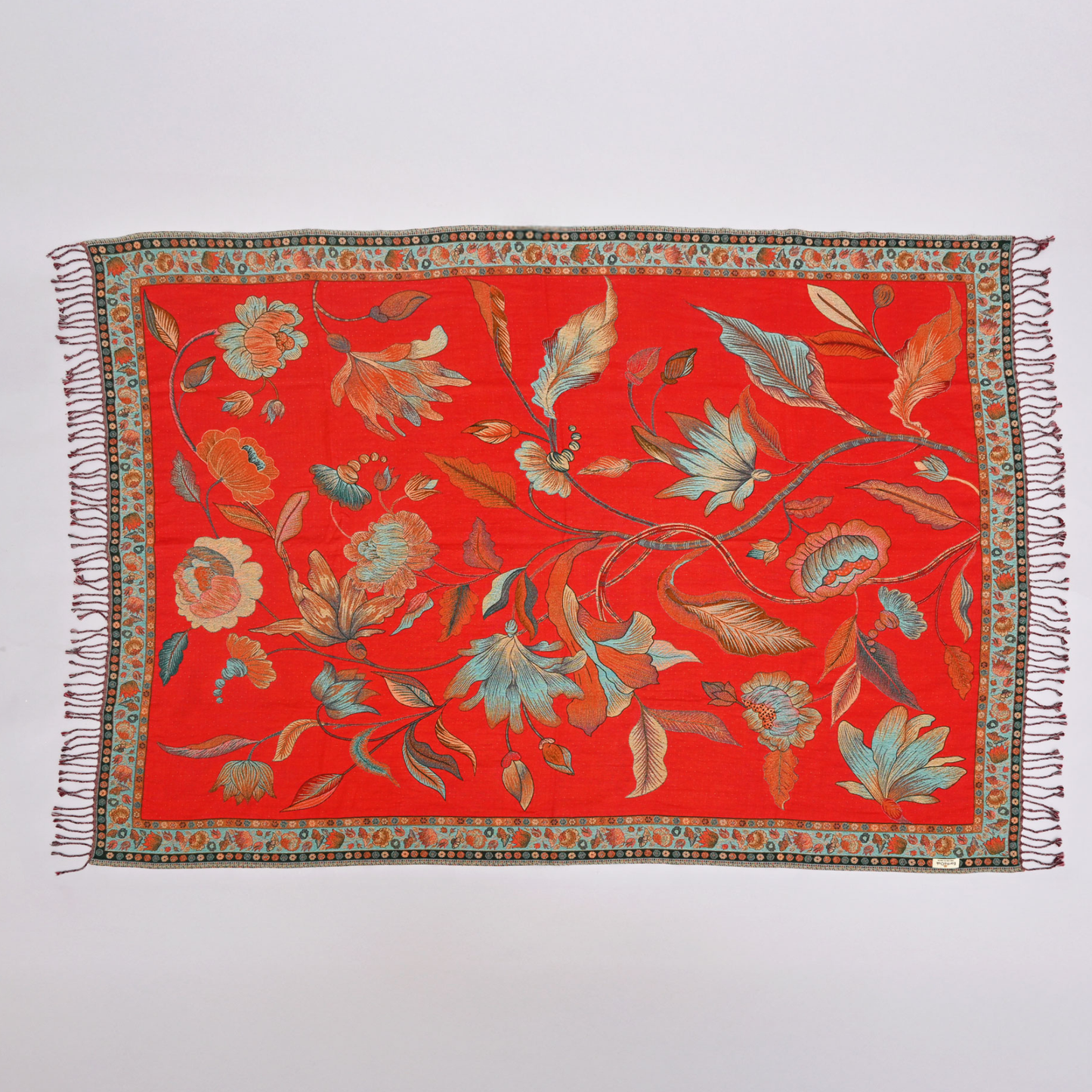 The Scarlet Garden Throw