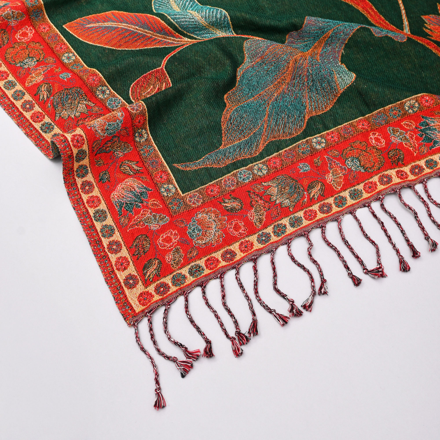 The Scarlet Garden Throw