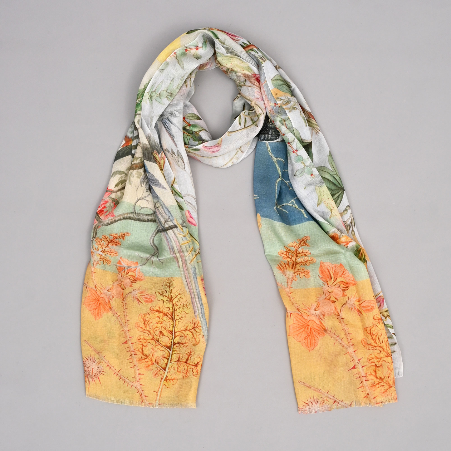 Garden Drift-Bamboo Modal Stole