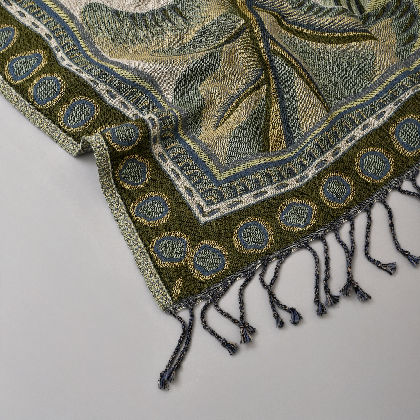 The Tropical Green Throw
