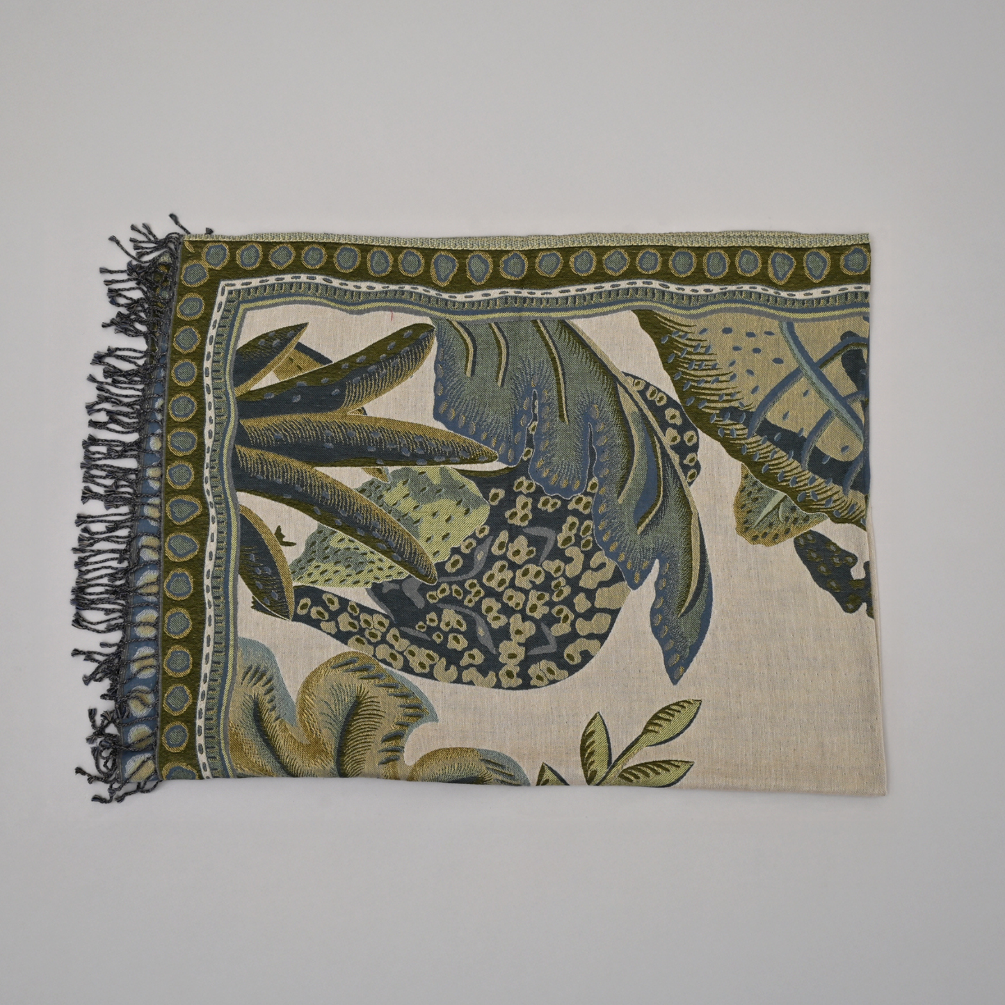 The Tropical Green Throw