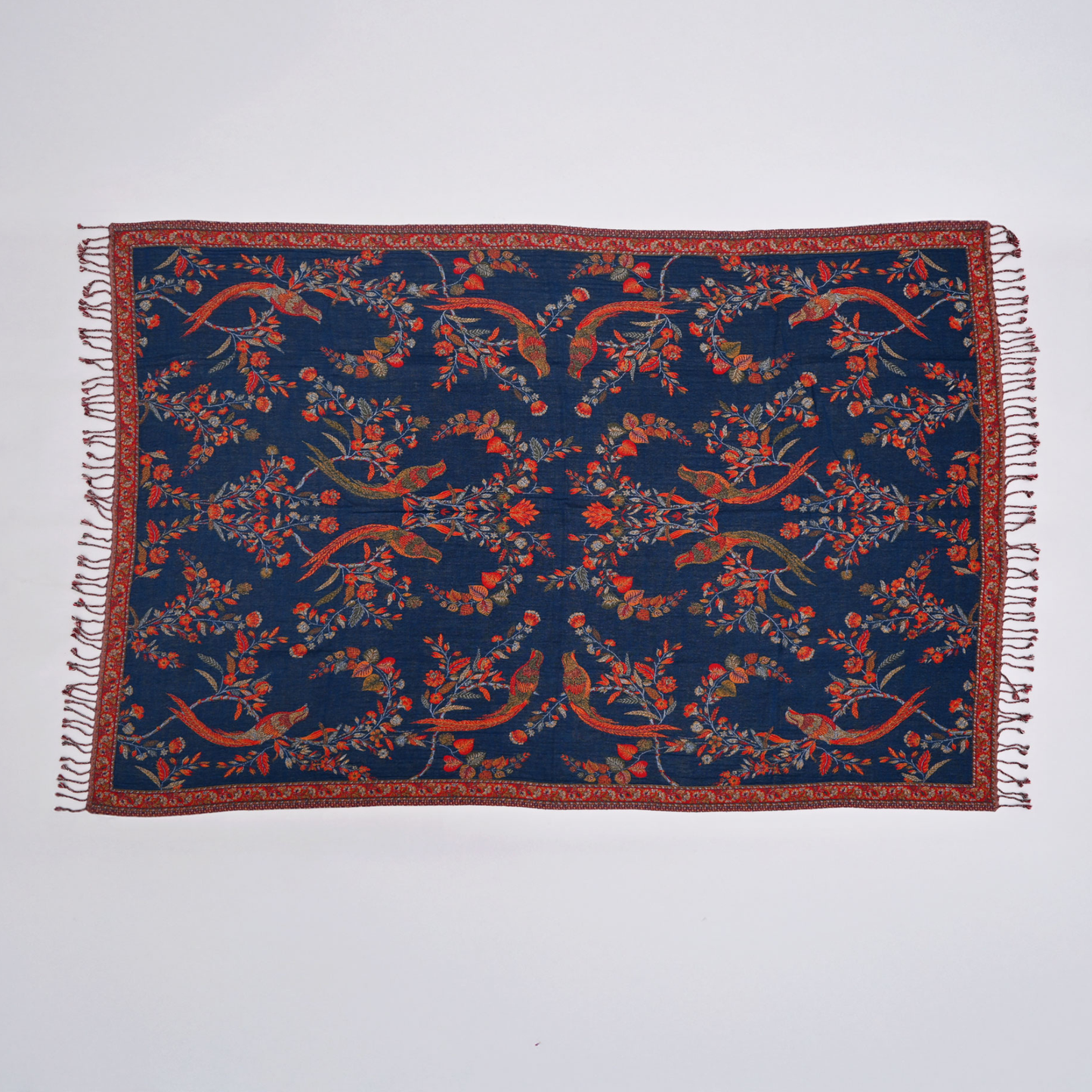 The Scarlet Garden Throw