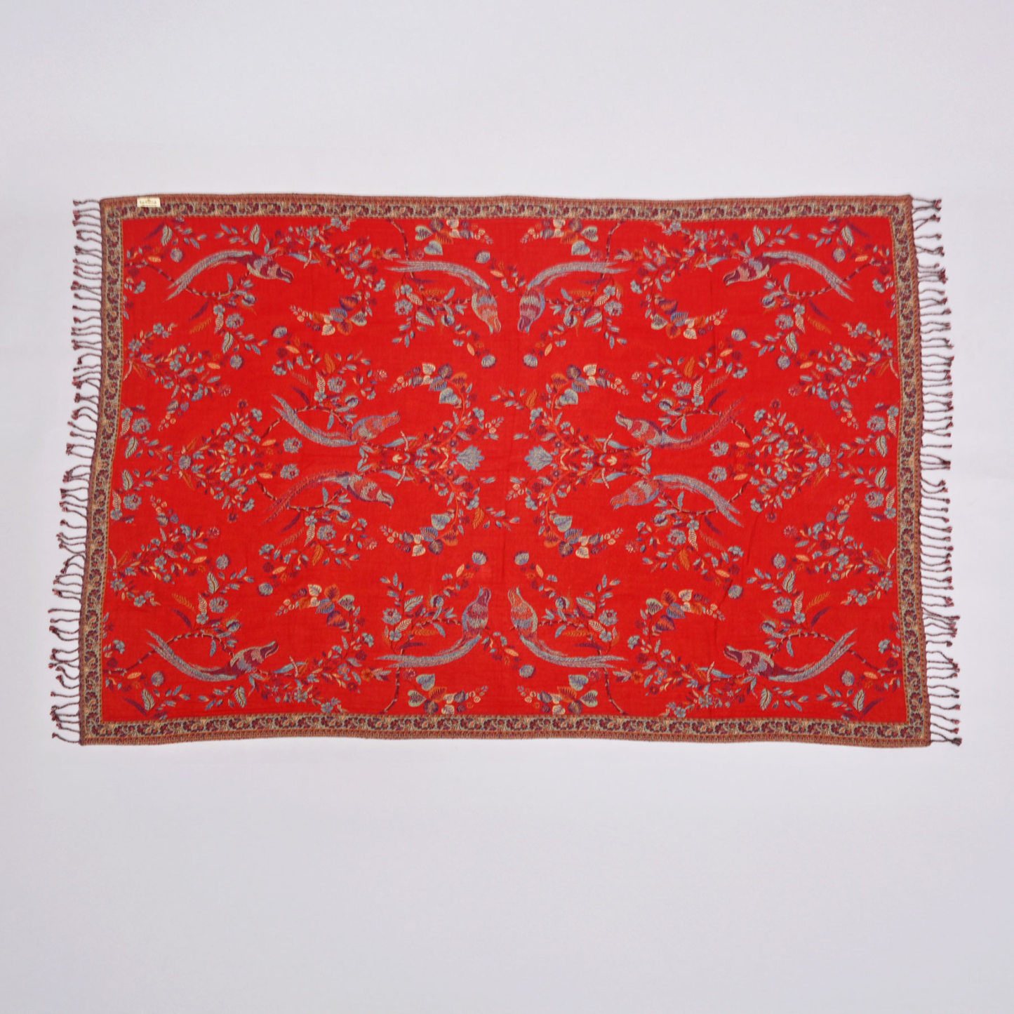 The Scarlet Garden Throw