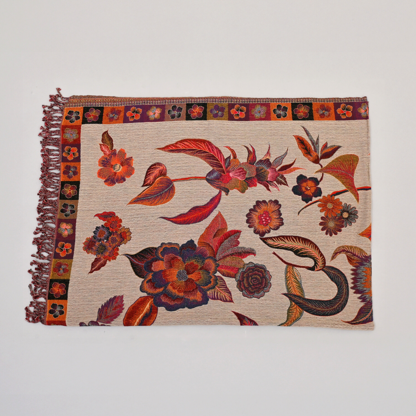 The Amber Bloom Throw