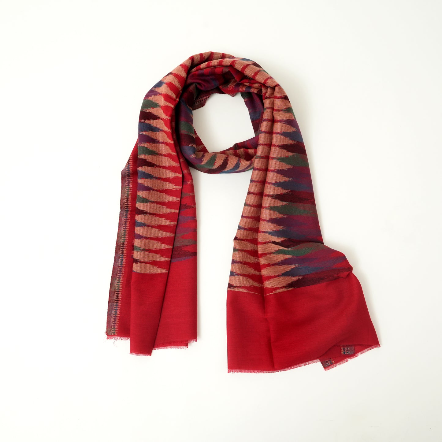 Ikkat Wool Stole
