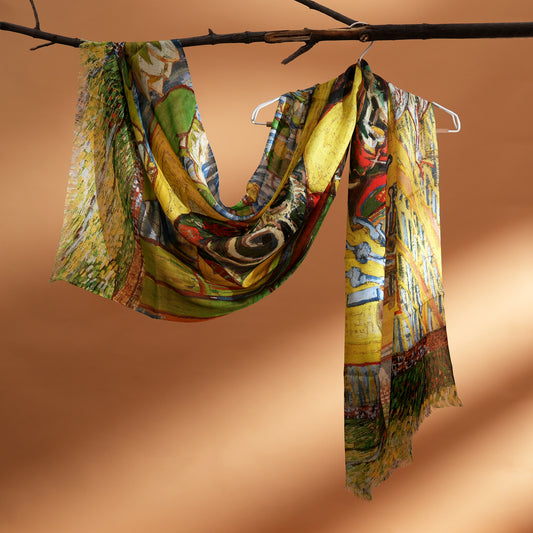 Van Gogh- Bamboo Modal Stole