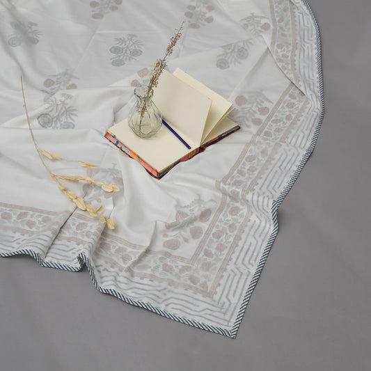 Floral Hues Muslin Dohar