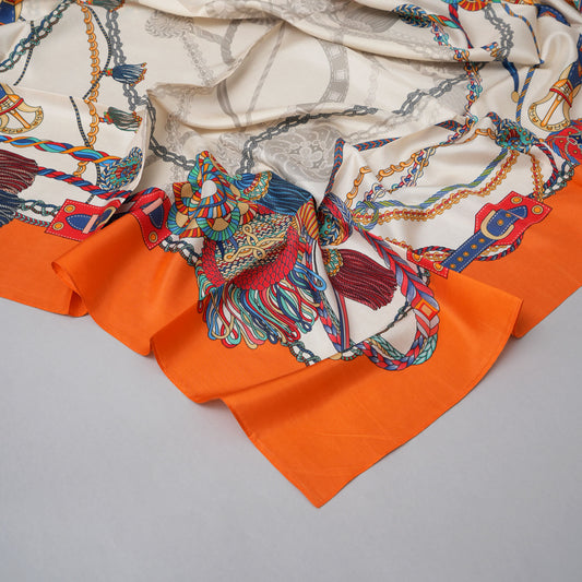 Silk Scarf by earthandoak