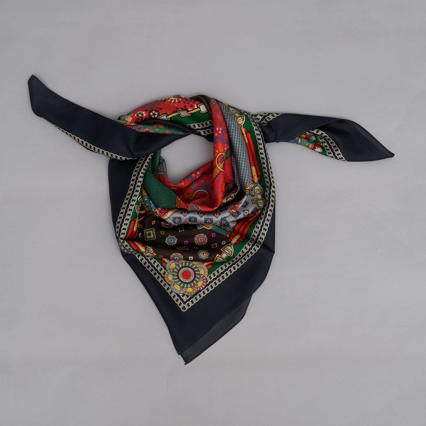 Saddle & Silk Collection- Silk Scarf