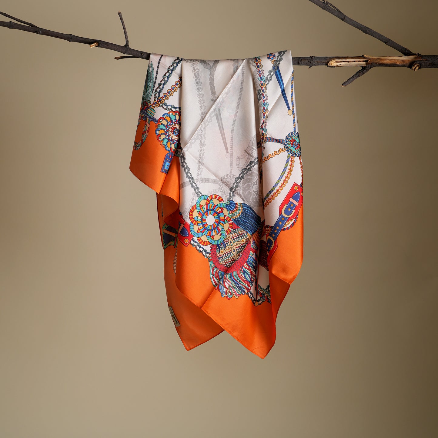Saddle & Silk Collection- Silk Scarf