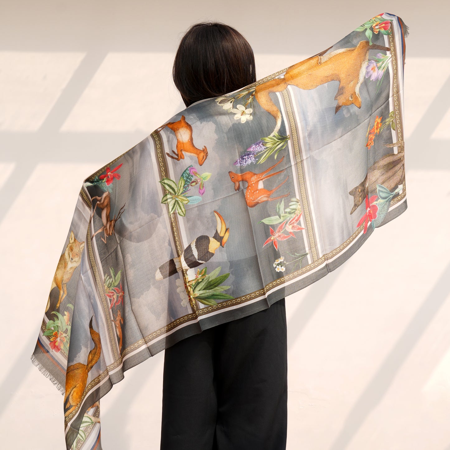 Enchanted Forrest-Bamboo Modal Stole