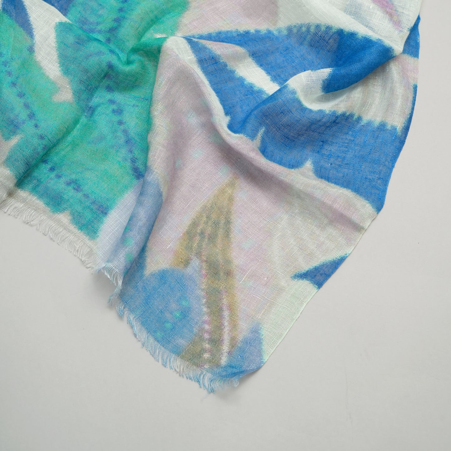 Tropical Escape- Cotton Linen Stole