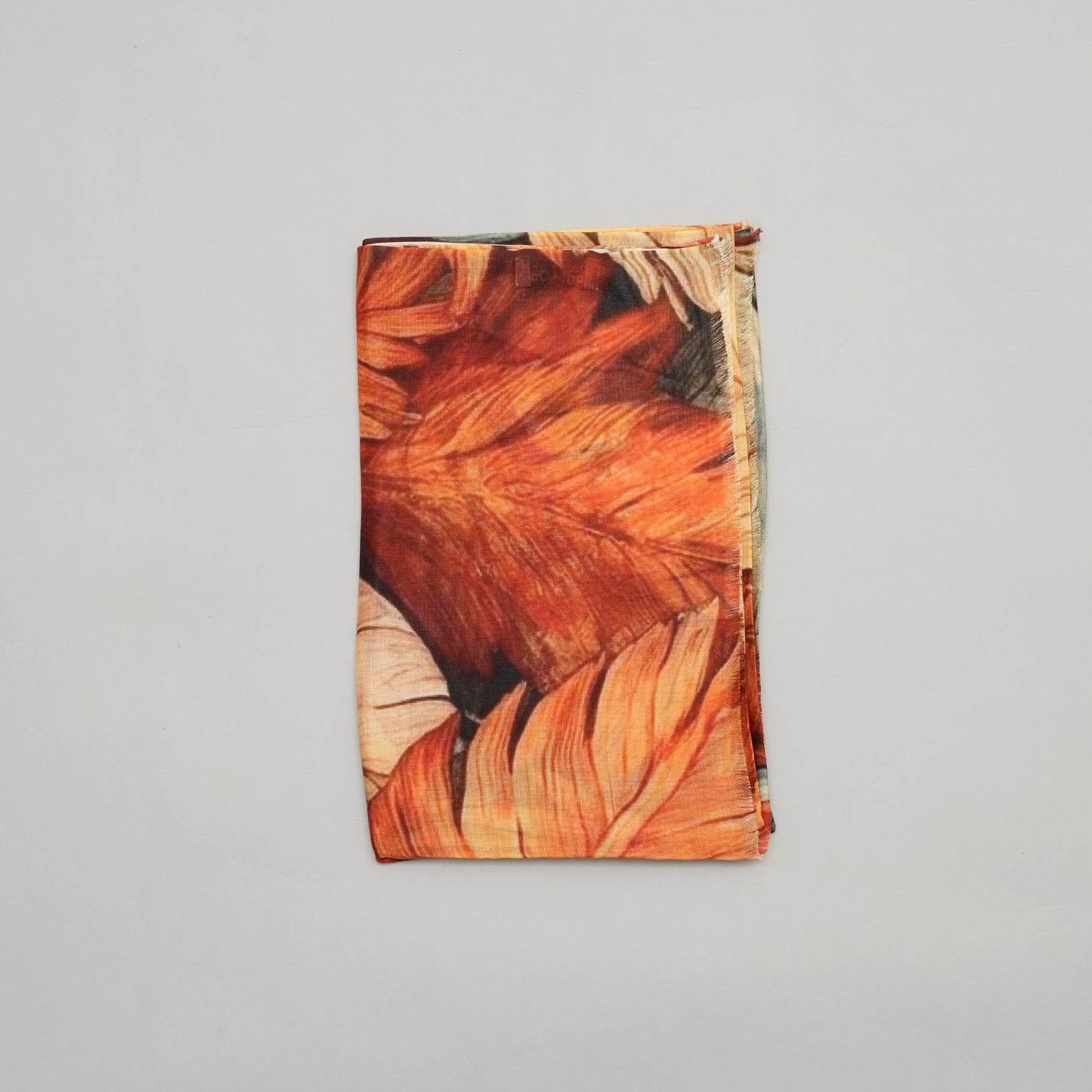 Autumn Plumes-Bamboo Modal Stole