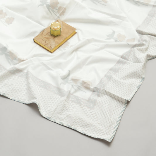 Cotton Muslin, Handblock Print, Lightweight & Breathable, Artisanal Craftsmanship, Soft and Luxurious