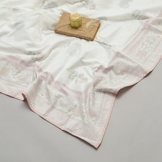 Finest Muslin, Handblock Print, Breathable, Lightweight, Soft, Artisanal Craftsmanship