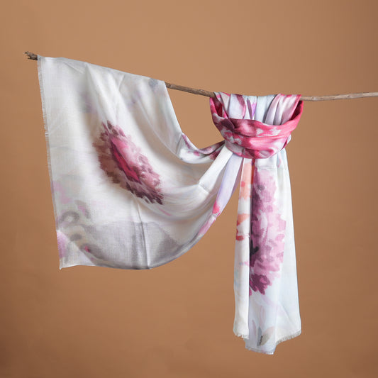 Bloomlight-Bamboo Modal Stole