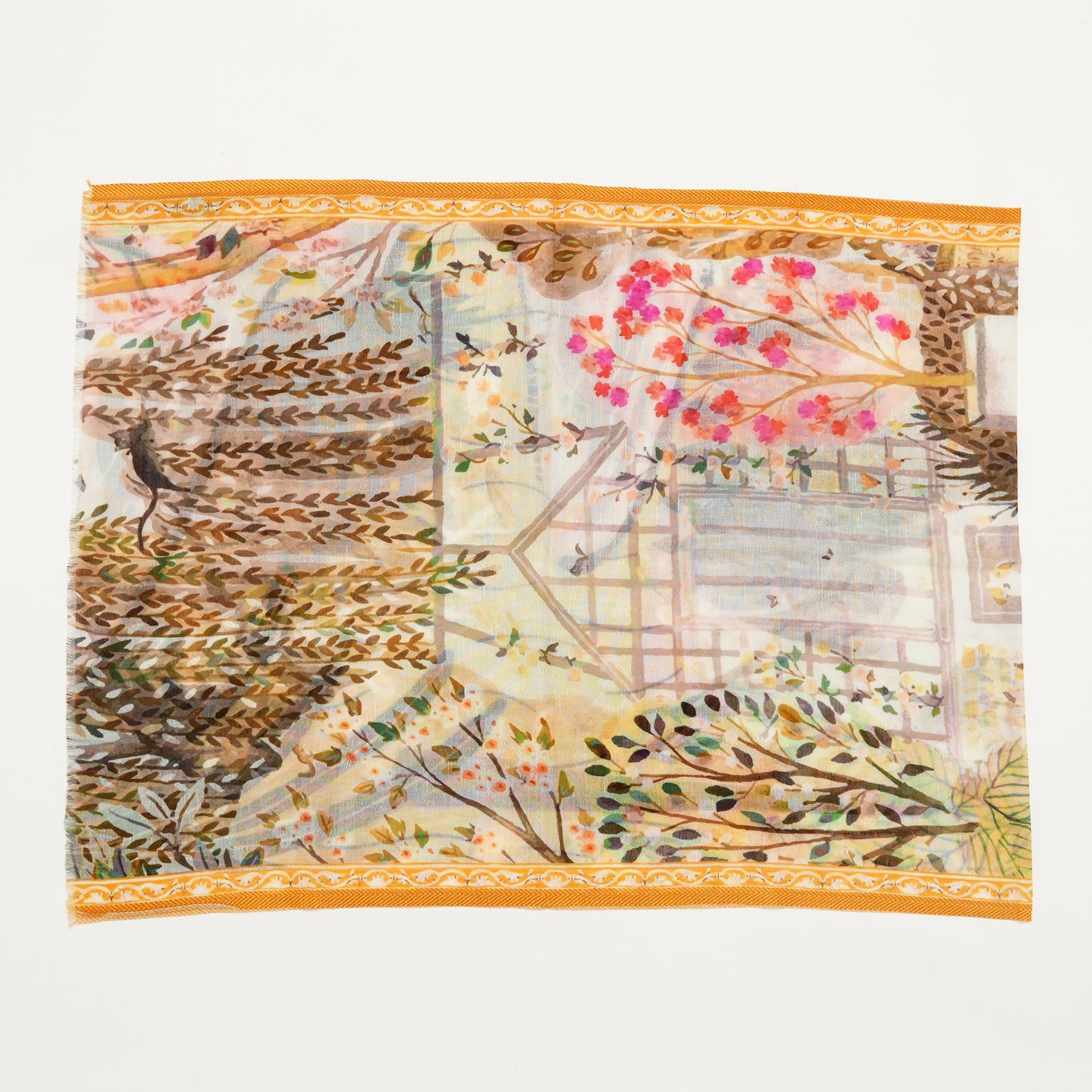 The Valley Cotton Linen Stole