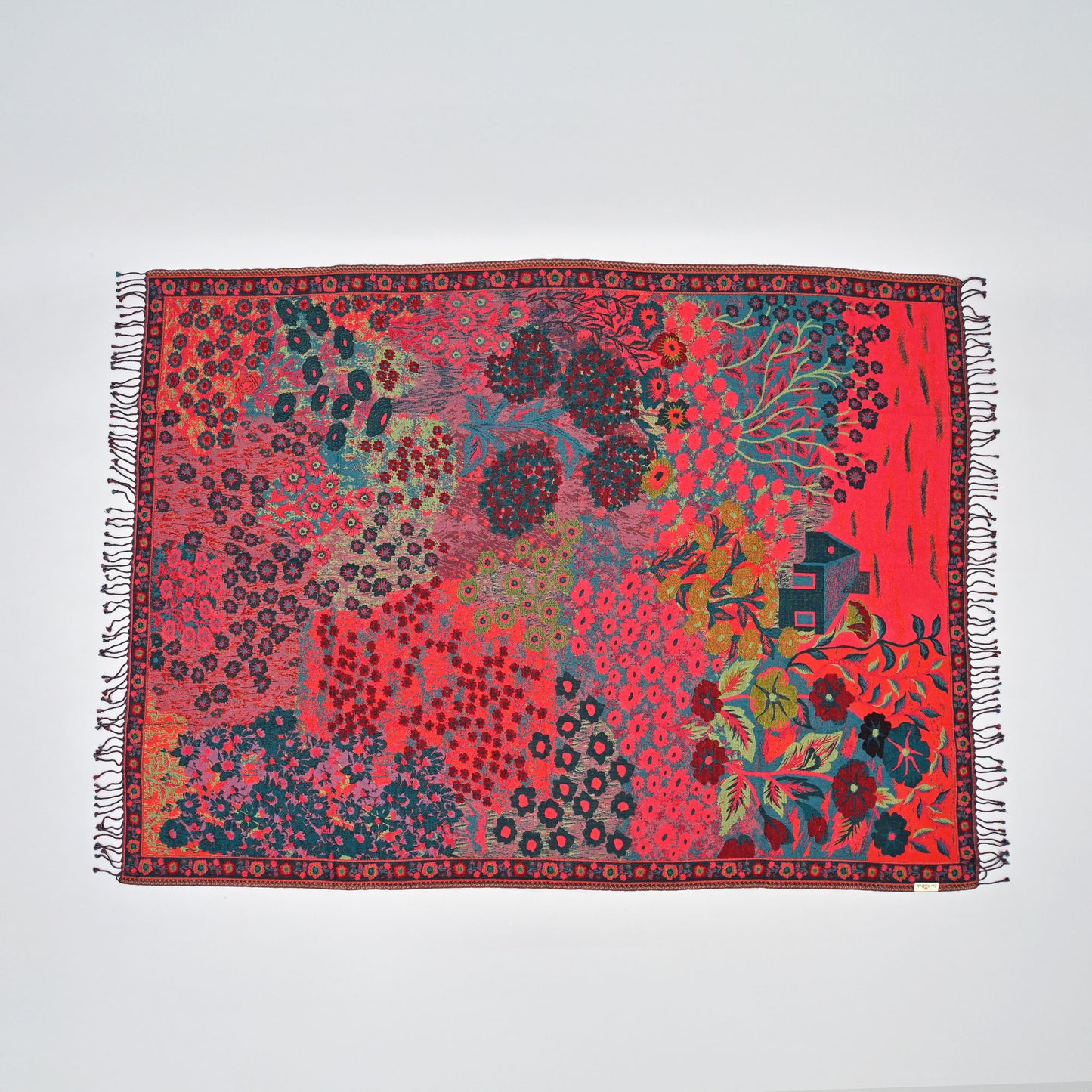 Valley Of Blooms Throw