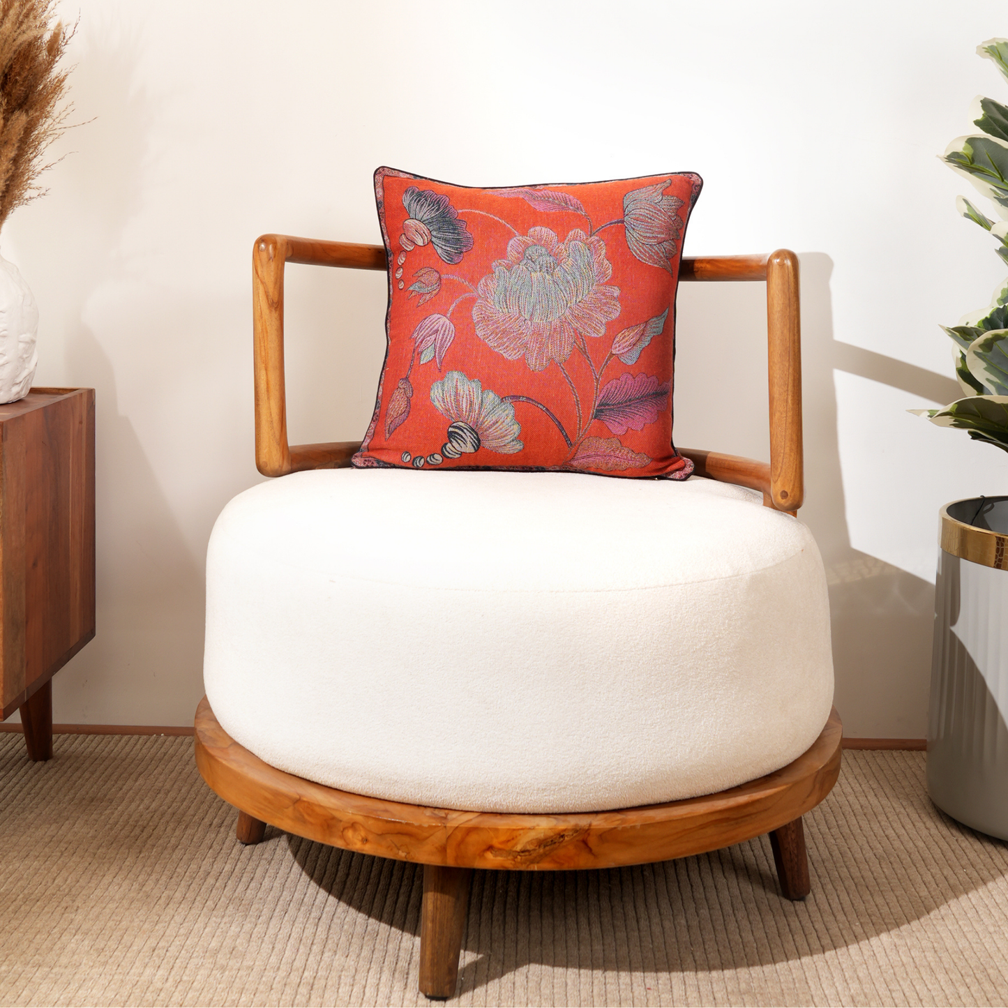 Ember Bloom Cushion Cover Set