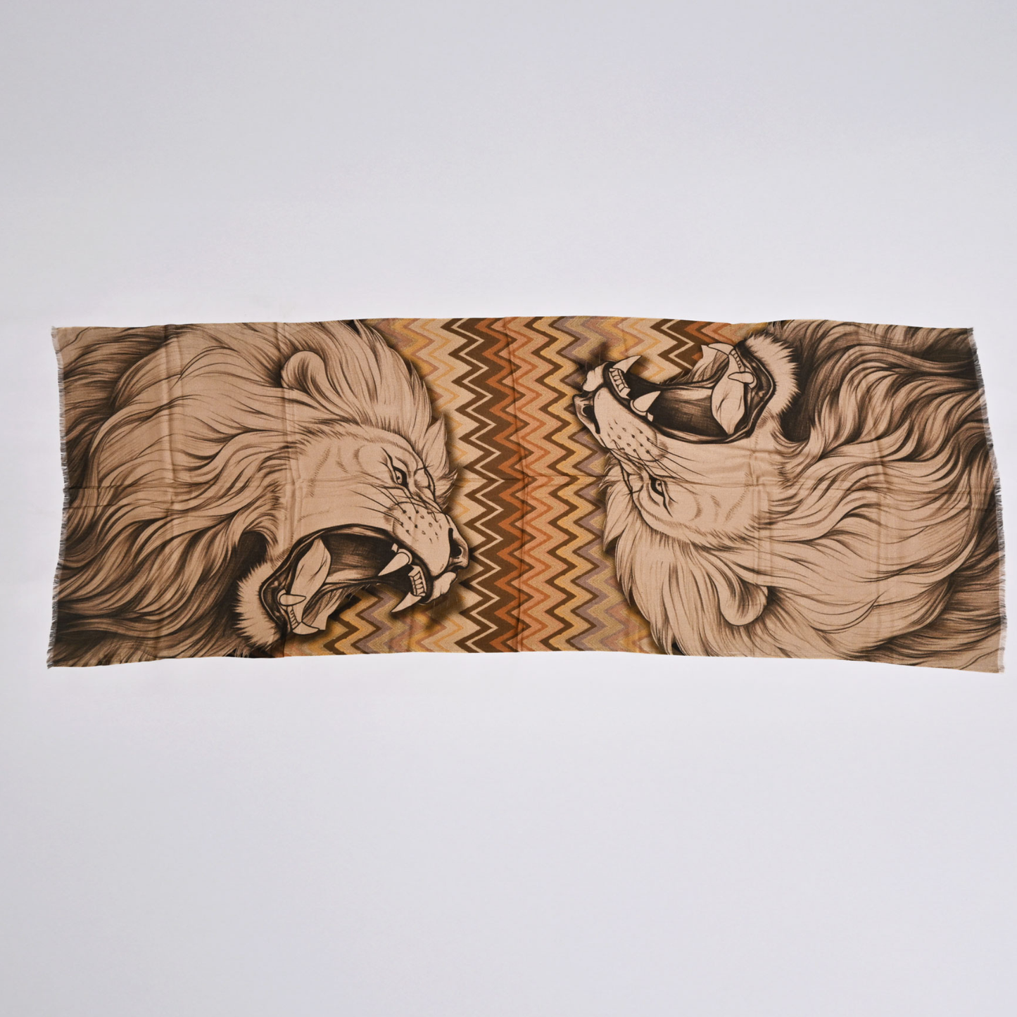 The Majestic Lion Bamboo Modal Stole