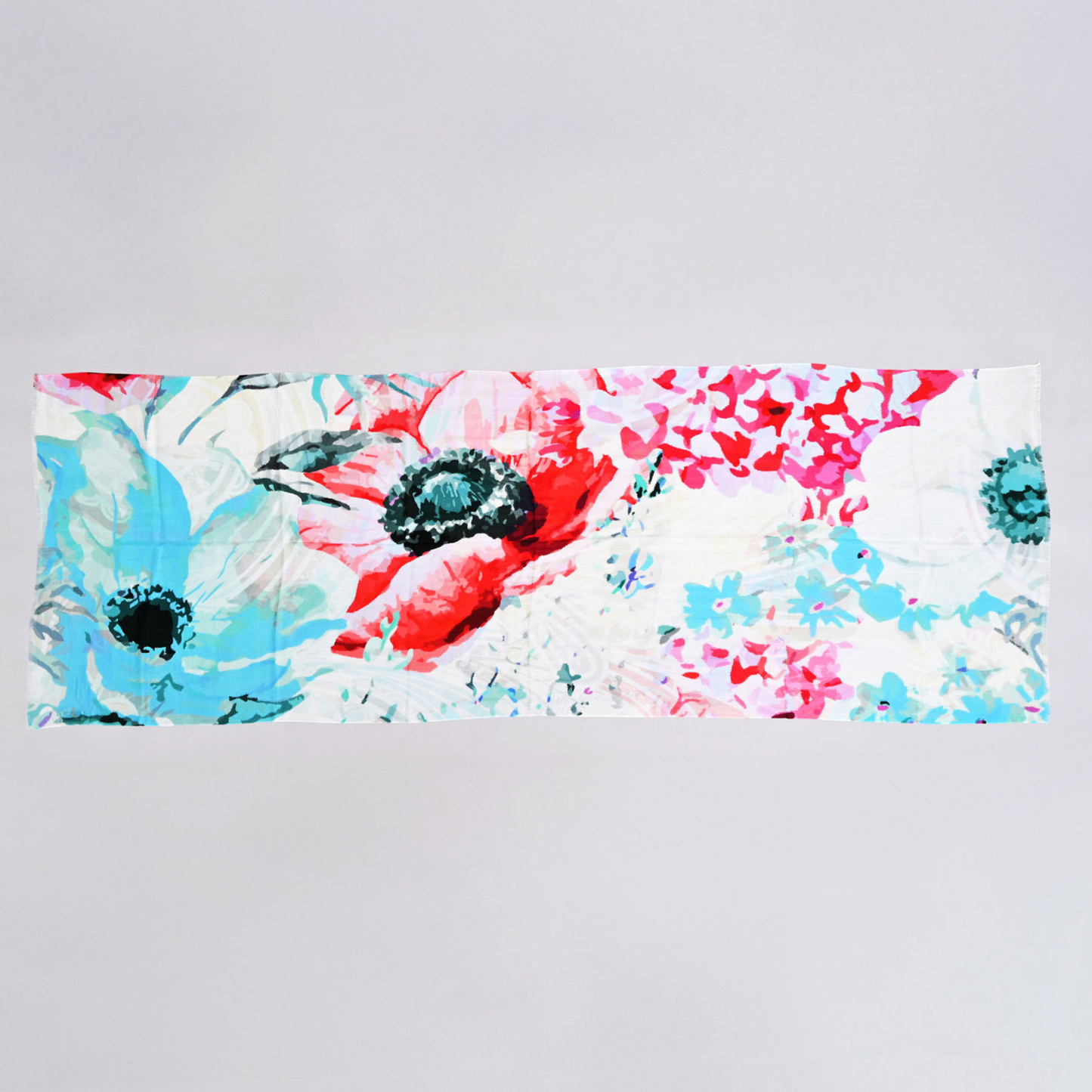 Abstract Garden Bamboo Modal Stole