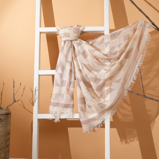 Terra Mosaic- Cotton Stole