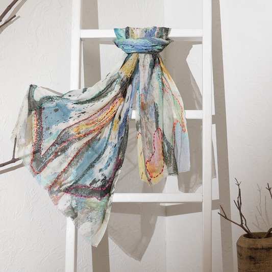 Whispers & Threads- Modal Cotton Stole