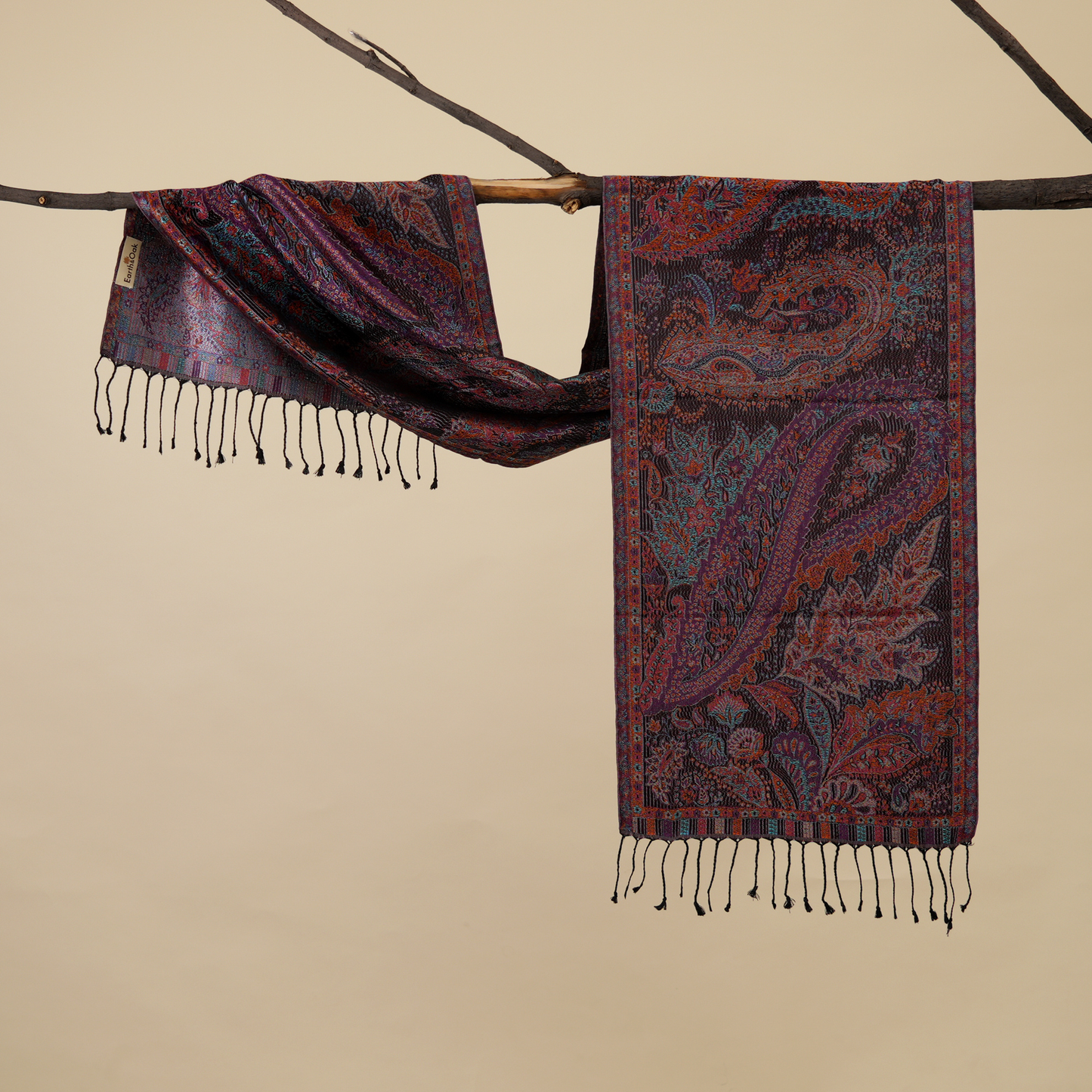 The Classic Paisley-Silk Scarf