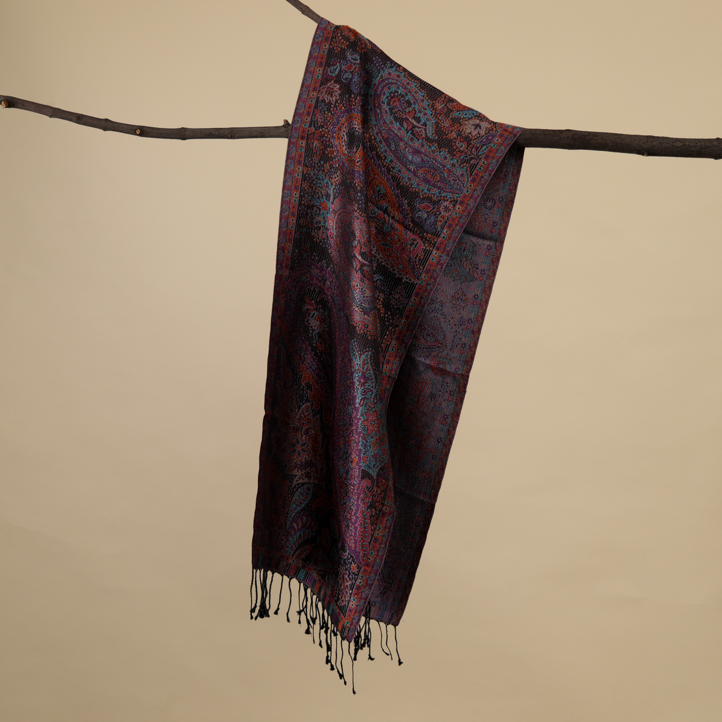 The Classic Paisley-Silk Scarf