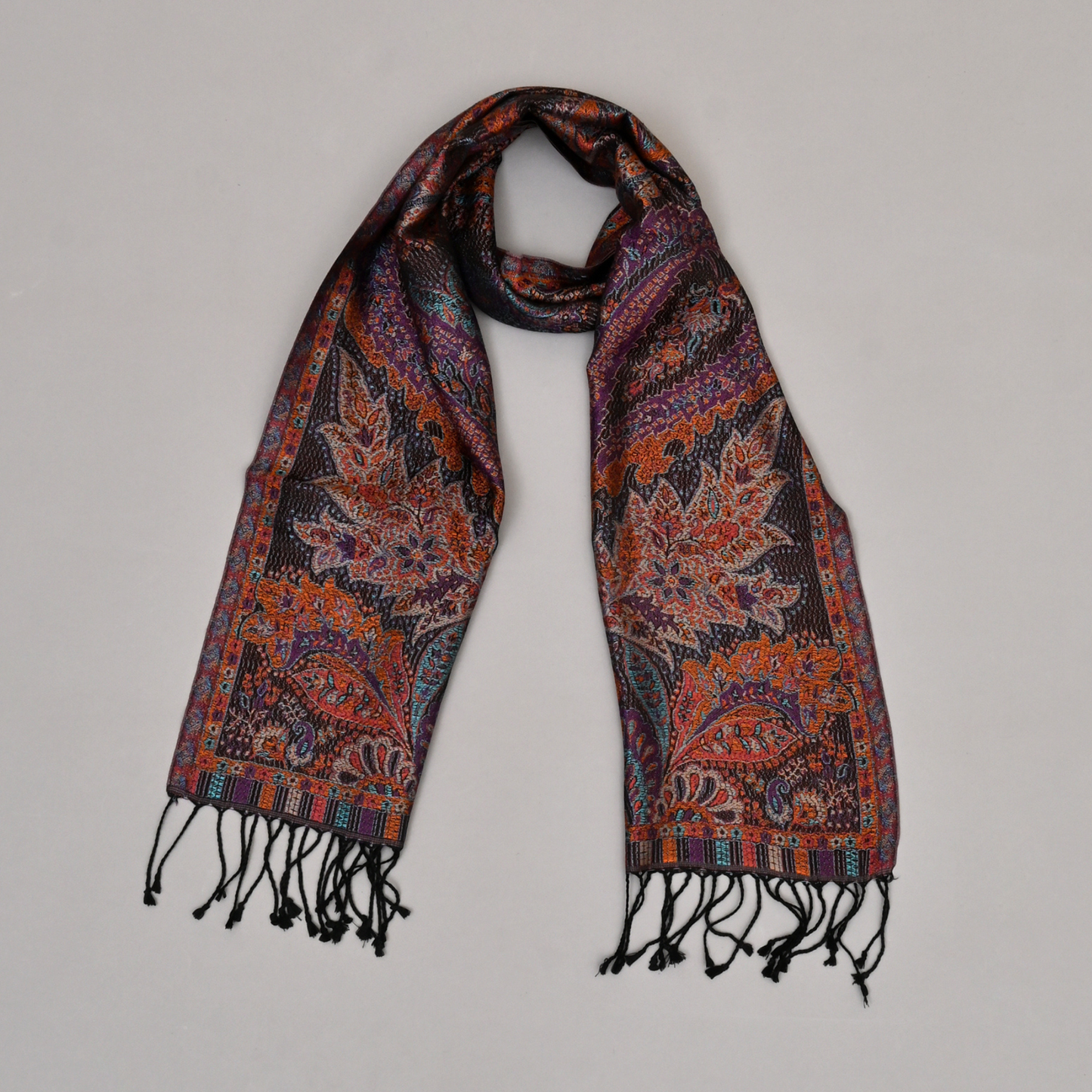 The Classic Paisley-Silk Scarf