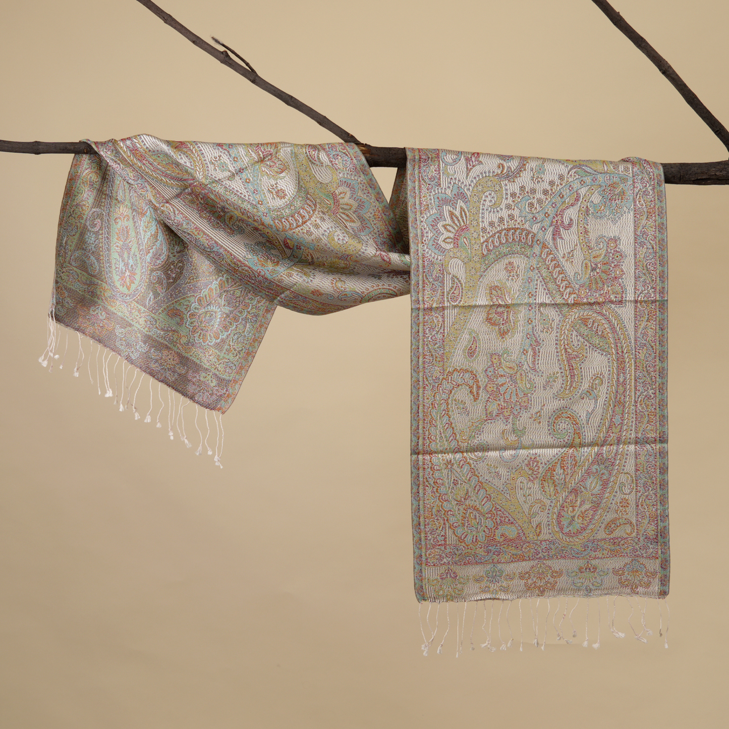The Classic Paisley-Silk Scarf