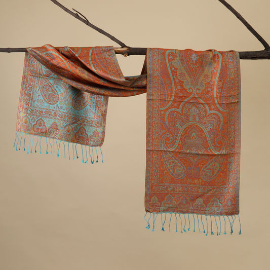 The Classic Paisley-Silk Scarf