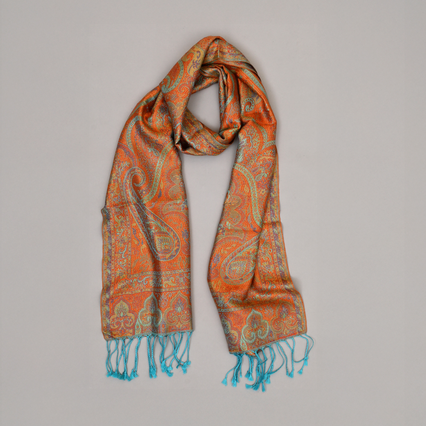 The Classic Paisley-Silk Scarf